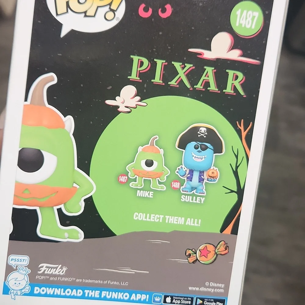 Funko Pop Pixar Mike Vinyl Figure - Picture 3 of 4